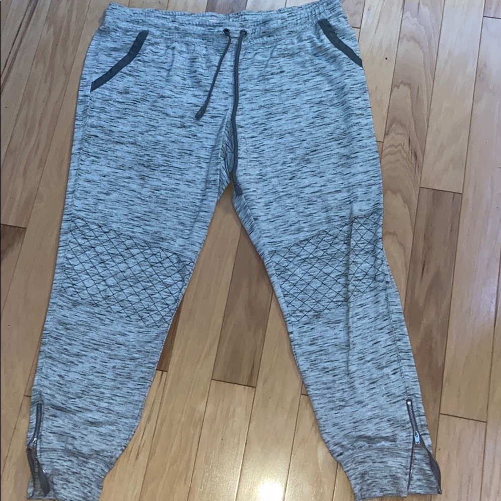 Grey sweatpants